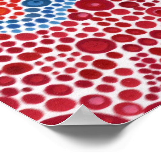 Cercles Spherescape Peinture Imprimer Poster Art (Coin)