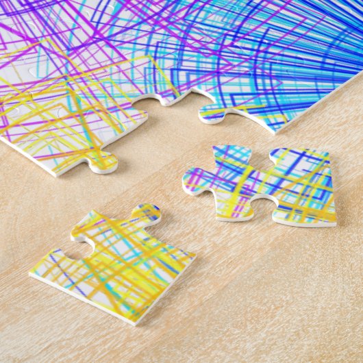 Cercles spiraux cool Puzzle (Côté)