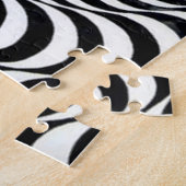 Cercles Vave Spirale Graphique Challenger Puzzle (Côté)