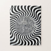 Cercles Vave Spirale Graphique Challenger Puzzle (Vertical)