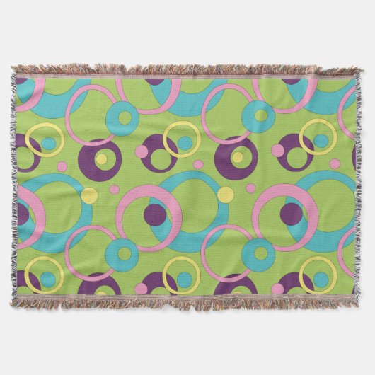 Cercles verts funky Jeter couverture (Devant)