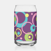 Cercles Violets Funky (Gauche)
