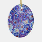 Cercles violets ornement décoratif (Droite)