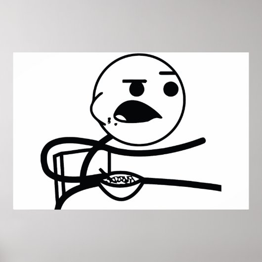 Cereal Guy Poster (Voorkant)