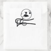 Cereal Guy Rechthoekige Sticker (Tas)