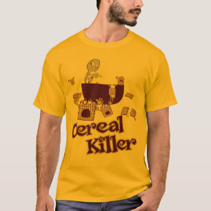 Cereal Killer $24,95 Adult Gold T-shirt