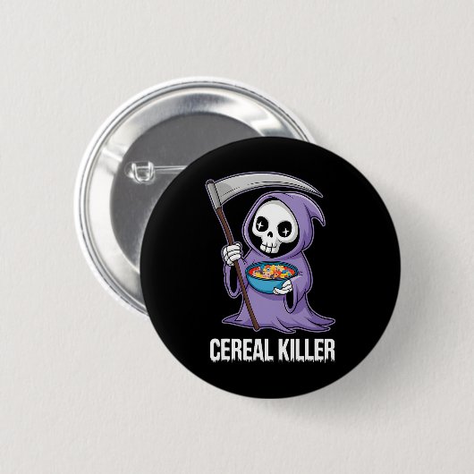 Cereal Killer 3 Ronde Button 5,7 Cm (Voorkant /achterkant)