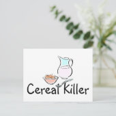 Cereal Killer Briefkaart (Staand voorkant)