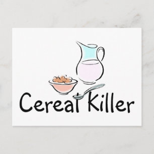 Cereal Killer Briefkaart