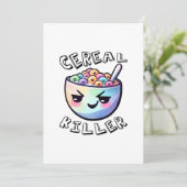 Cereal Killer Kaart (Staand voorkant)