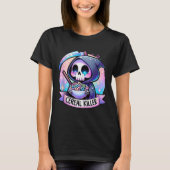 Cereal Killer Ontbijt Cereal Bowl Cereals Skull T-shirt (Voorkant)