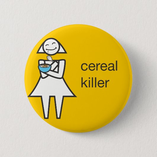 Cereal Killer Ronde Button 5,7 Cm (Voorkant)