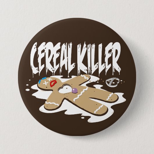 Cereal Killer Ronde Button 7,6 Cm (Voorkant)