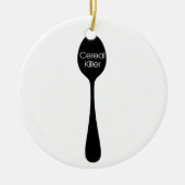 Cereal Killer Spoon Keramisch Ornament (Voorkant)