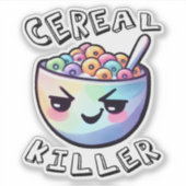 Cereal Killer Sticker (Voorkant)