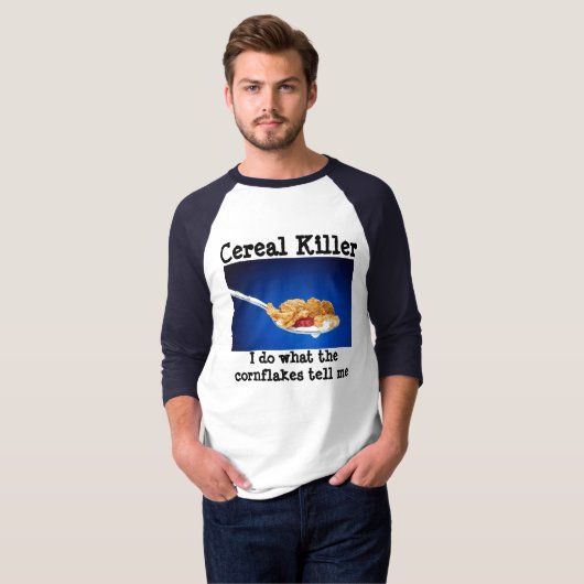 Cereal Killer T-shirt (Voorkant volledig)