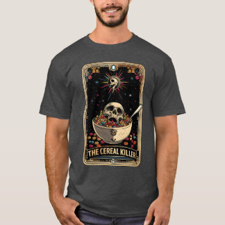 Cereal Killerarot Card Horror Moviesrue Crime frie T-shirt