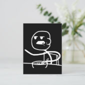 Cereal Meme Guy Briefkaart (Staand voorkant)