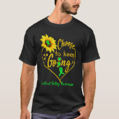 Cerebral Palsy Awareness Choose To Keep Going Sunf T-shirt (Voorkant)