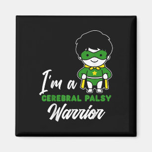 Cerebral Palsy Warrior CP Hero Hero Palsy Award Magneet