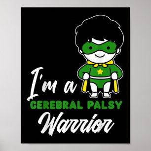Cerebral Palsy Warrior CP Hero Hero Palsy Award Poster