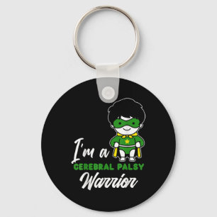 Cerebral Palsy Warrior CP Hero Hero Palsy Award Sleutelhanger