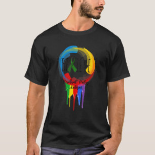 Cerebrale verlamming Autisme bewustzijn Dreamcatch T-shirt