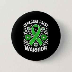Cerebrale verlamming krijger bloem cp bewustzijns ronde button 5,7 cm