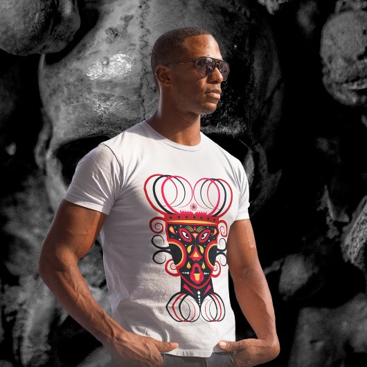 Ceremoniaal masker t-shirt