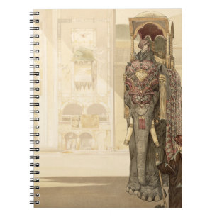 Ceremoniale olifant uit 'Het Oerwoud Boek' van Rud Notitieboek