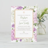 Cérémonie de baptême invitations pour le baptême d (Debout devant)