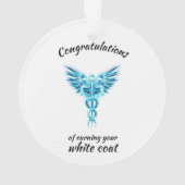 Cérémonie de la robe blanche Crystal Médicale (dos)
