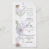 Cérémonie de Mariage corrigée Invitation avec des (Devant)