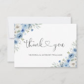 Cérémonie de Mariage d'ivoire bleu Dusty Merci pla (Devant)