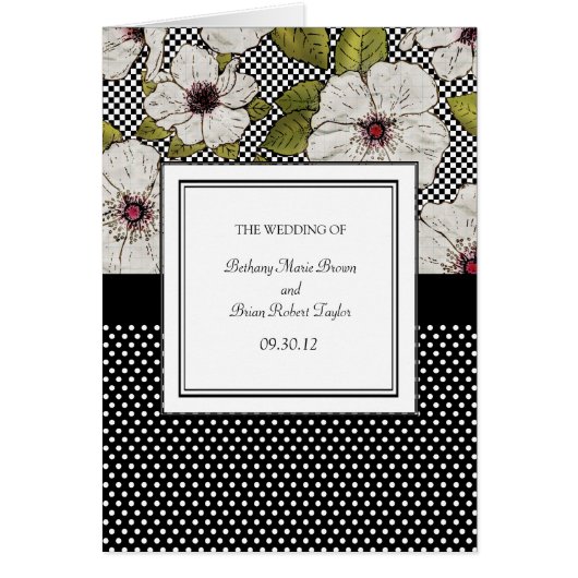Cérémonie de Mariage floral (Devant)