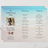 Cérémonie de plage Modèle photo Starfish (Devant / Derrière)