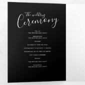 Cérémonie de renouvellement du mariage programme n (Intérieur en premier)