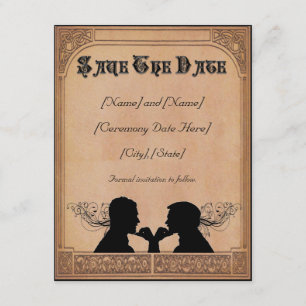 Cérémonie d'engagement Cartes personnalisées de sa