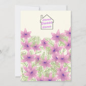 Cérémonie Grihapravesh Invitations (Dos)