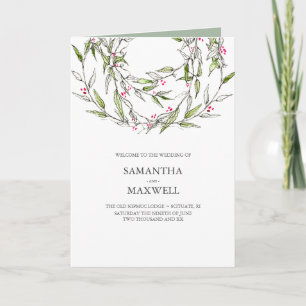 Cérémonie Mariage de Noël Modèle