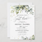 Cérémonie Mariage de verdure Invitation (Devant)