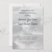 Cérémonie Mariage des dunes de plage du programme (Devant)