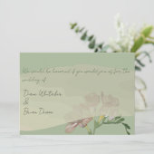 Cérémonie mariage Fresia Invitation (Debout devant)