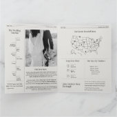 Cérémonie mariage Programme de journaux (Intérieur)