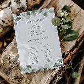 Cérémonie ou programme d'accueil des Mariages de l