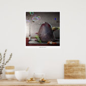 ceremoniële katten II (kat nr. 4) Poster (Keuken)