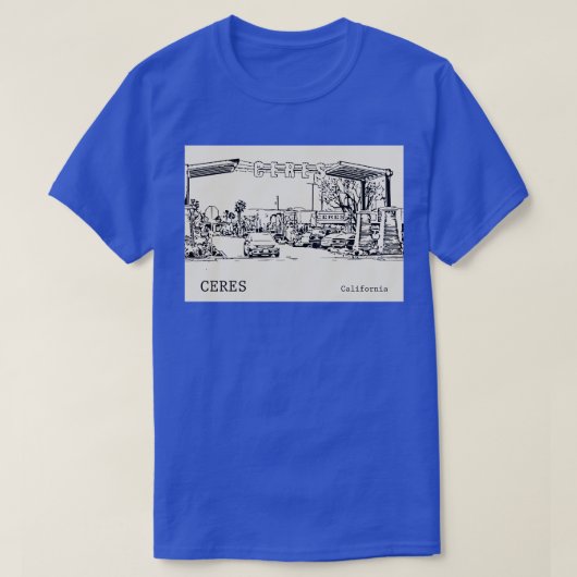 Ceres California TShirt 1 (Design devant)