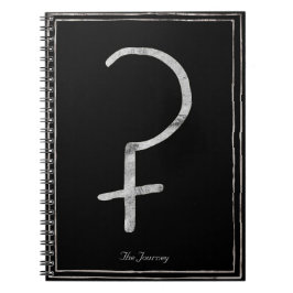 Ceres hammered Silver Gestandaardiseerd zonnestels Notitieboek