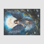 Cereulean Blue Fairy Tissue Paper Tissuepapier (Voorkant)