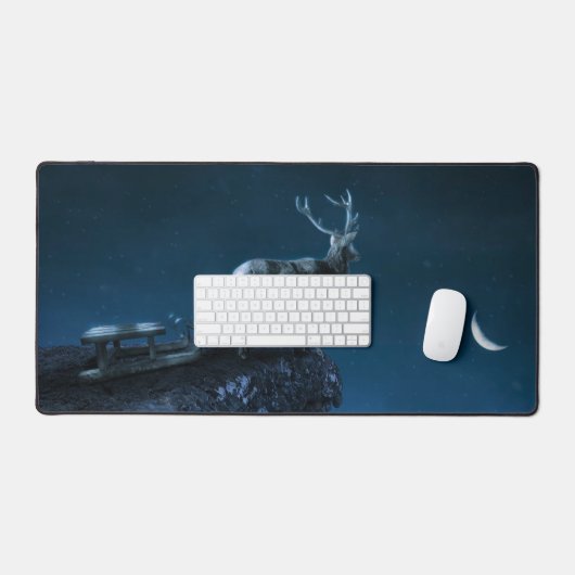 cerf au clair de lune (Clavier et souris)